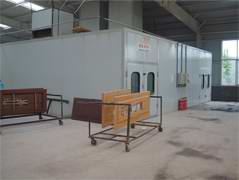 家具，木門噴烤漆房