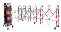 不銹鋼伸縮圍欄，電力安全圍欄