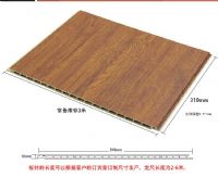 21新型環(huán)保室內(nèi)護(hù)墻板 600竹木纖維集成墻板