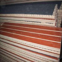 槽木吸音板木質(zhì)穿孔板墻面裝飾禮堂會議室KTV錄音棚隔音材料