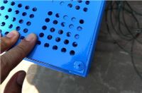 建筑爬架網(wǎng)建筑爬架防護(hù)圓孔網(wǎng)新型爬架外圍安全網(wǎng)建筑施工安全防護(hù)網(wǎng)